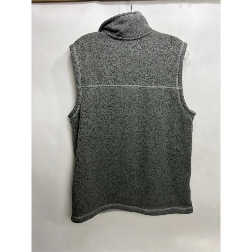 North Face Vest Men M Gordon Lyons Fleece Sweater Full Zip Hike Better NF0A3YR9